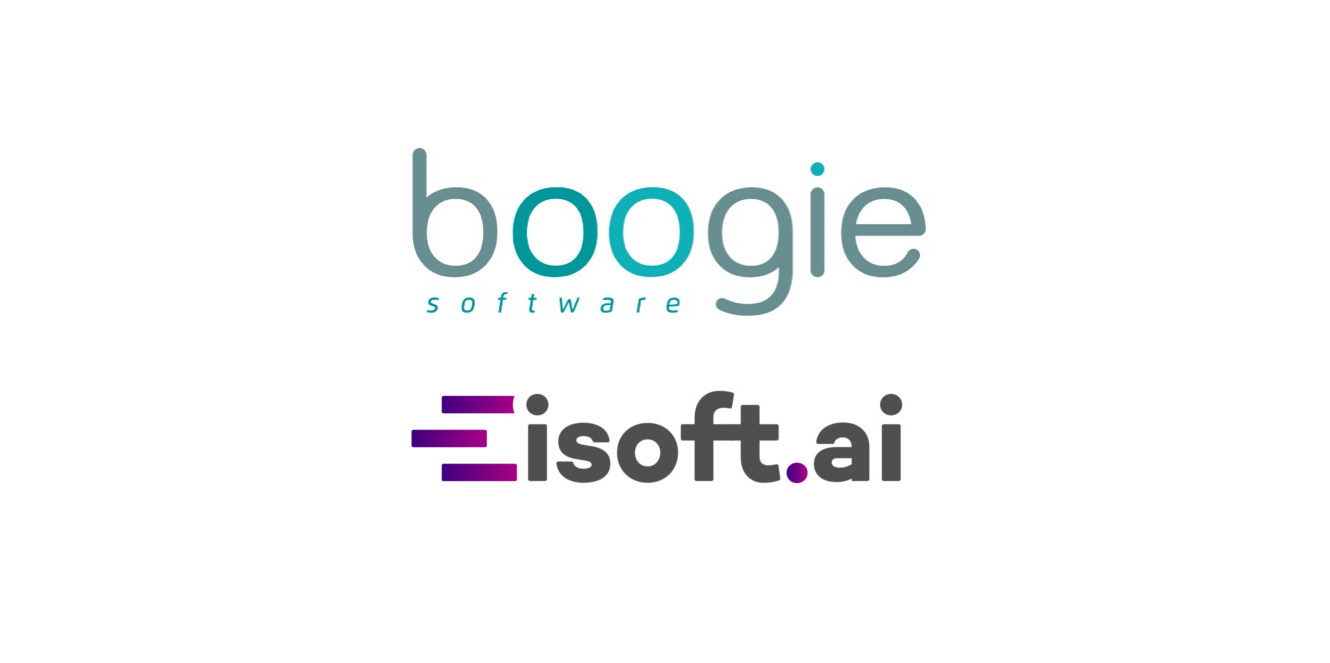 Boogie Software and iSoft.ai logos