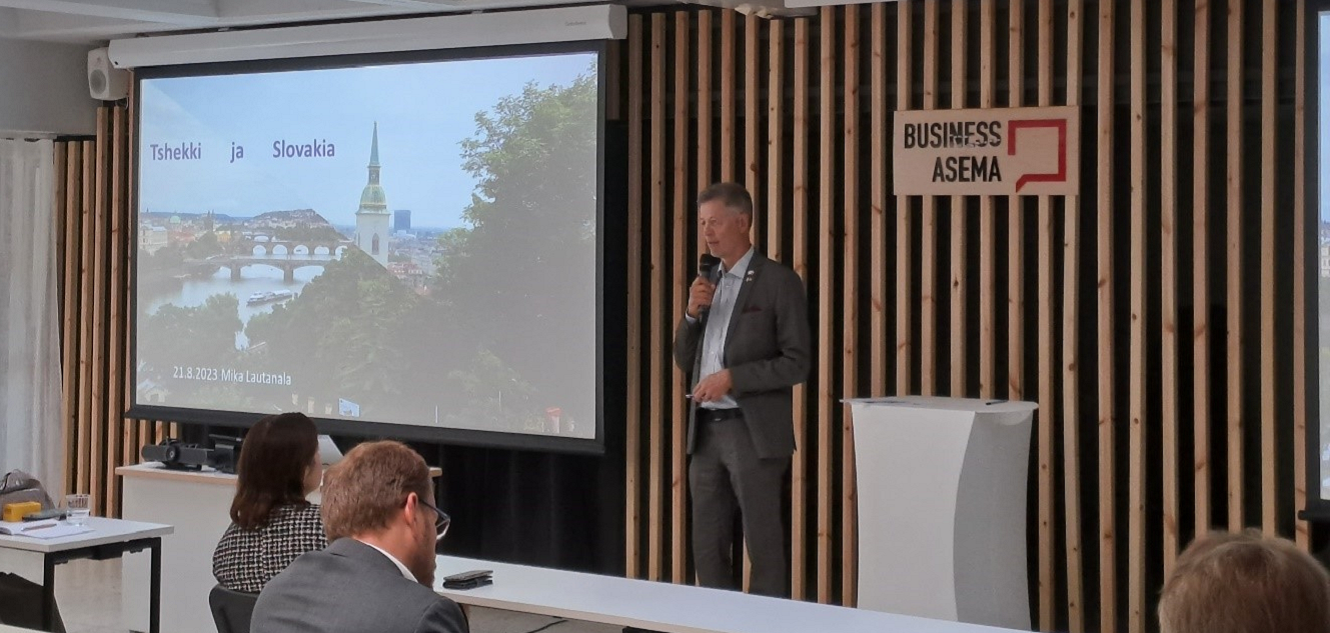 Presentation on Czechia and Slovakia markets at BusinessAsema