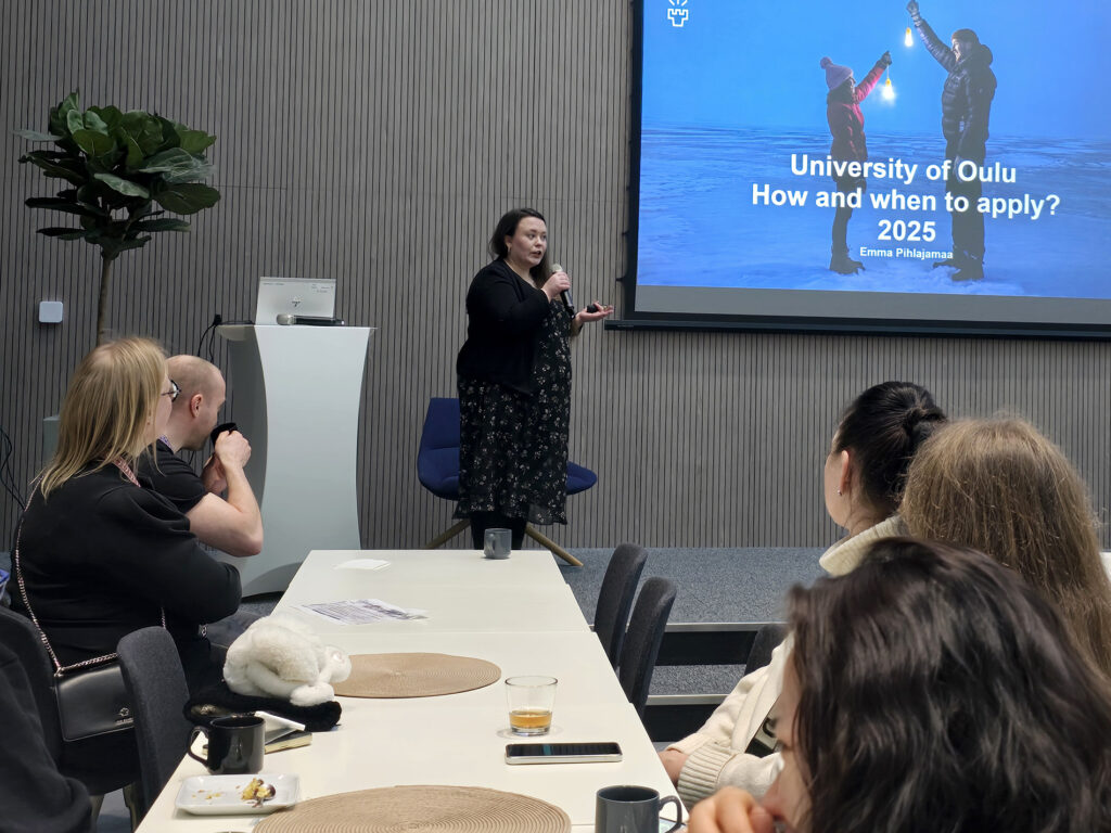 "Explore Study and Career Opportunities in Oulu" event held at Technopolis