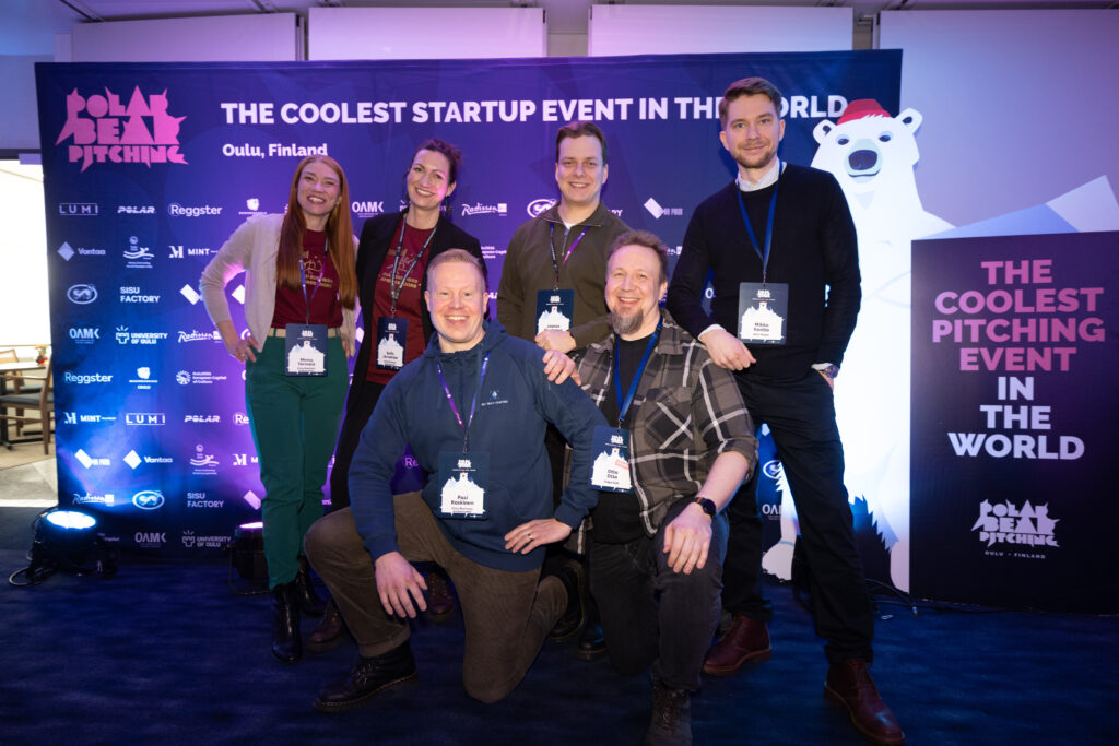 Yritysbrändilähettiläät Polar Bear Pitching -tapahtumassa helmikuussa 2026